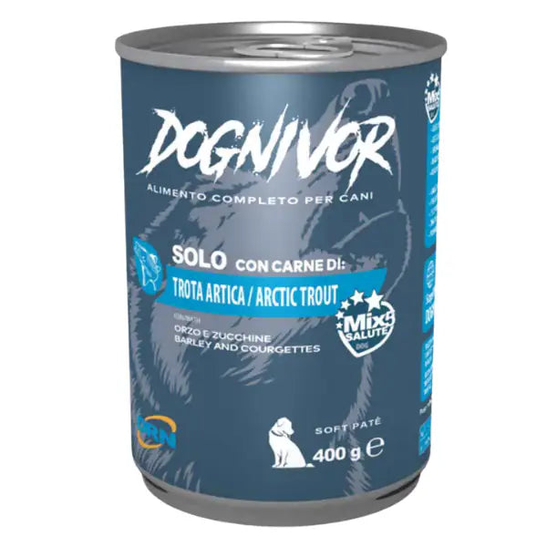 DRN Dognivor Adult Patè Monoproteico 400 gr  Trota bauzaarit.myshopify.com