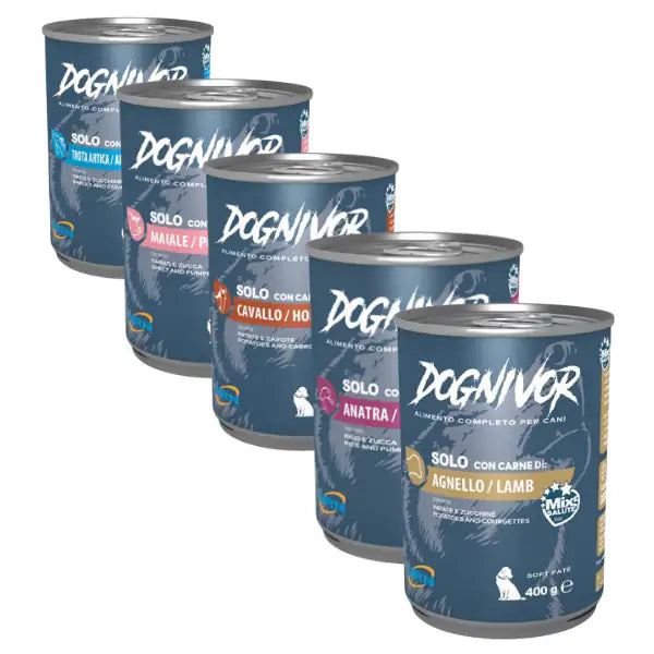 DRN Dognivor Adult Patè Monoproteico 400 gr   bauzaarit.myshopify.com