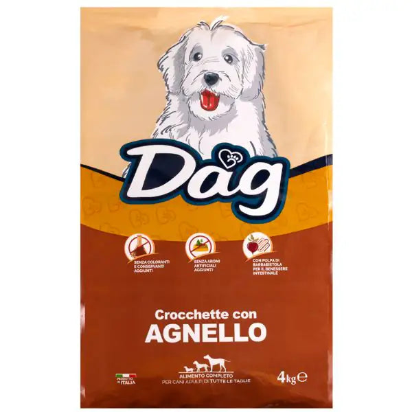 Dag Dog Adult All Breeds Agnello  4 kg bauzaarit.myshopify.com