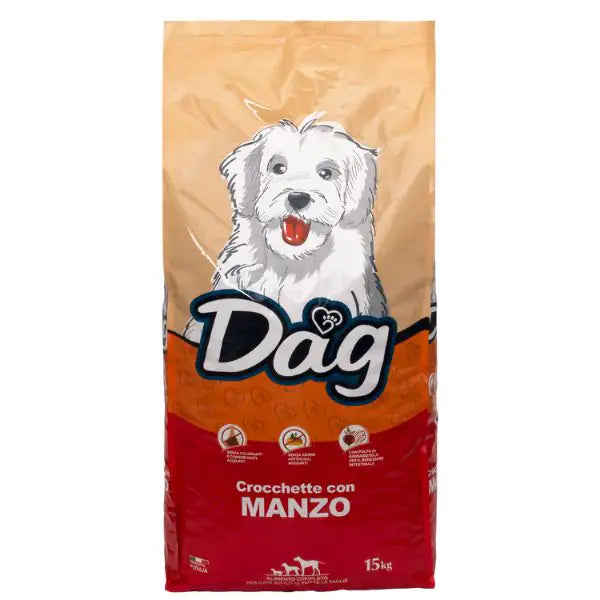Dag Dog Adult All Breeds Manzo  15 Kg bauzaarit.myshopify.com