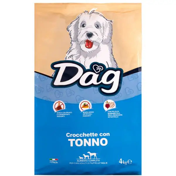Dag Dog Adult All Breeds Tonno  4 kg bauzaarit.myshopify.com