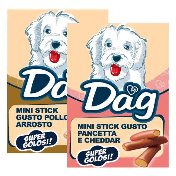 Dag Dog Adult All Breeds snack morbidi Mini Stick super golosi 50 gr   bauzaarit.myshopify.com