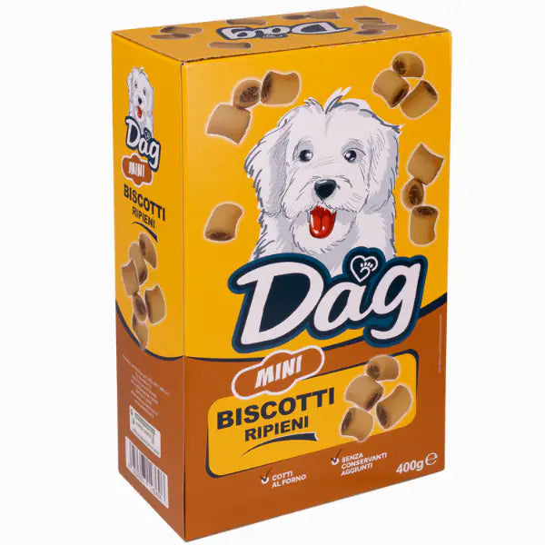 Dag Dog Adult Mini biscotti ripieni per cani   bauzaarit.myshopify.com