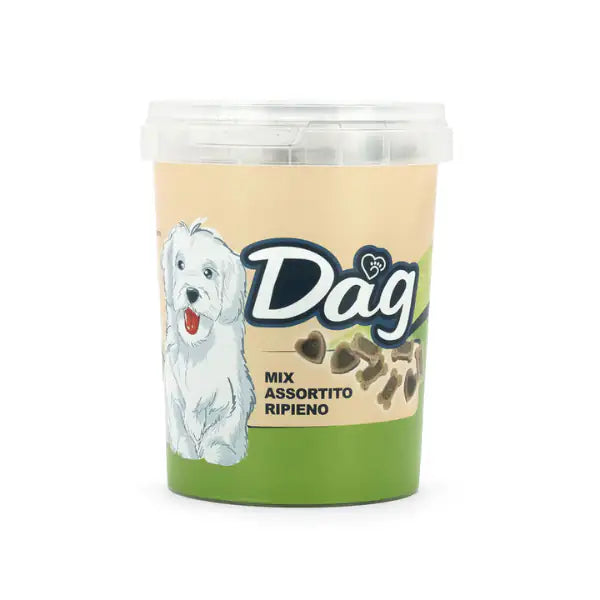 Dag Dog Adult Snack Mix Ripieno 250 gr   bauzaarit.myshopify.com