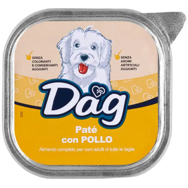 Dag Dog All Breeds Patè 300 gr  Pollo bauzaarit.myshopify.com