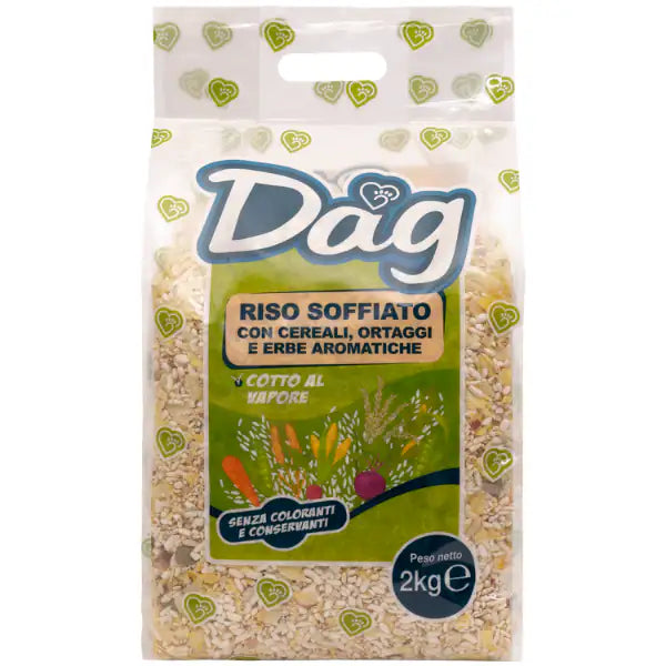 Dag Riso Soffiato con Cereali, Ortaggi e Erbe Aromatiche  2 kg bauzaarit.myshopify.com