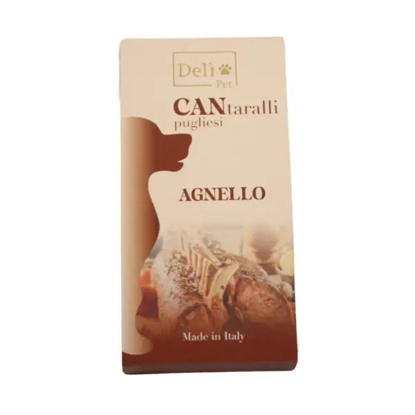 Delì Pet CANtaralli Pugliesi Snack per cani 150 gr  Agnello bauzaarit.myshopify.com