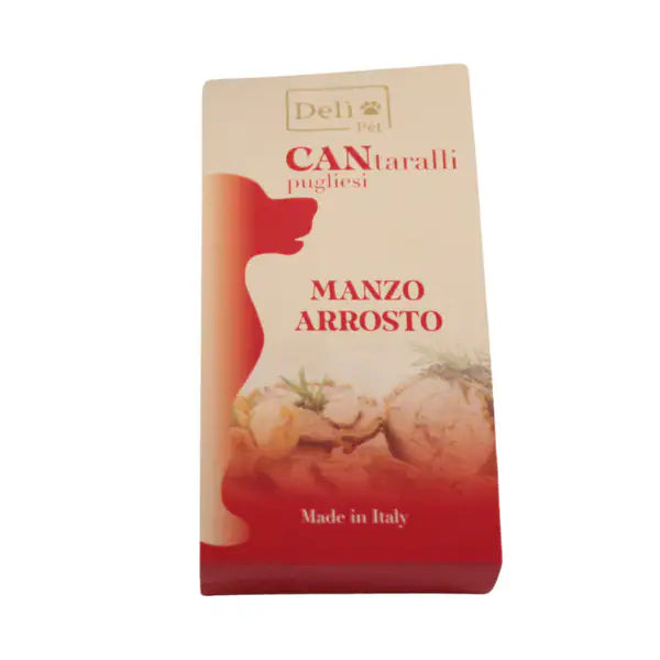 Delì Pet CANtaralli Pugliesi Snack per cani 150 gr  Manzo arrosto bauzaarit.myshopify.com