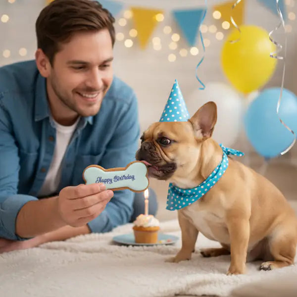 Delì Pet Torta di Compleanno Osso Happy Birthday Snack per cani 90 gr   bauzaarit.myshopify.com