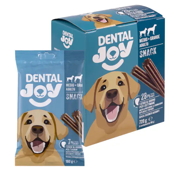 DentalJoy Dog Adult Medium/Large Snack Dentali   bauzaarit.myshopify.com