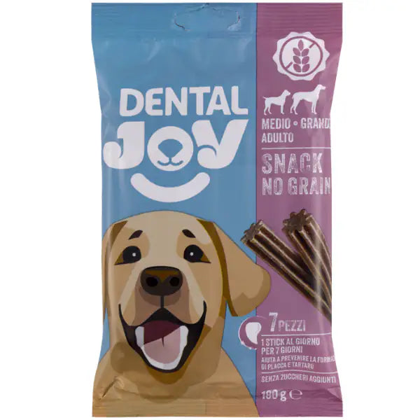 DentalJoy Dog Adult No Grain Medium/Large Snack Dentali   bauzaarit.myshopify.com