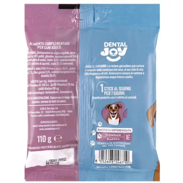 DentalJoy Dog Adult No Grain Mini Snack Dentali   bauzaarit.myshopify.com