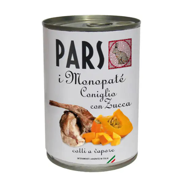Dieta Pars MonoPatè Grain Free monoproteico 395 gr   bauzaarit.myshopify.com