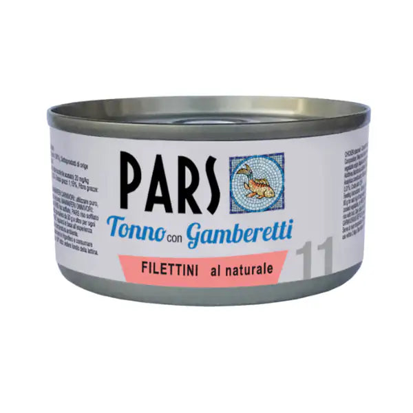 Dieta Pars Umido Filettini al naturale 85 gr  Tonno con gamberetti bauzaarit.myshopify.com