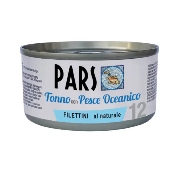 Dieta Pars Umido Filettini al naturale 85 gr  Tonno con pesce Oceanico bauzaarit.myshopify.com