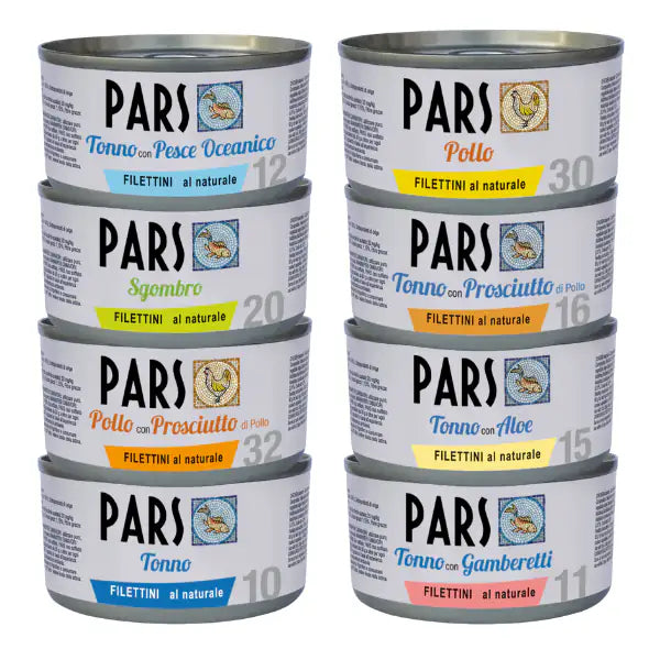 Dieta Pars Umido Filettini al naturale 85 gr   bauzaarit.myshopify.com