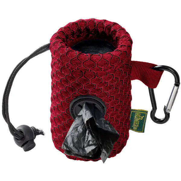 Dispenser porta sacchetti-Hilo Hunter  Rosso bauzaarit.myshopify.com