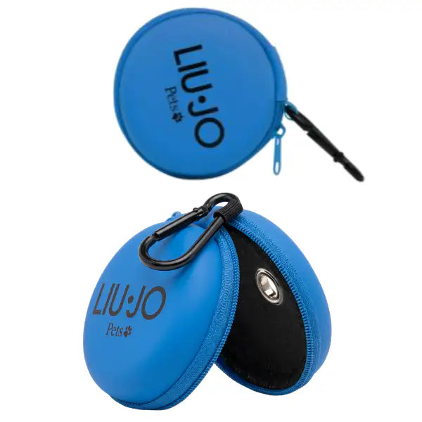 Dispenser porta sacchietti igienici Ø8 cm Liu Jo Pets  Azzurro Bauzaar.it