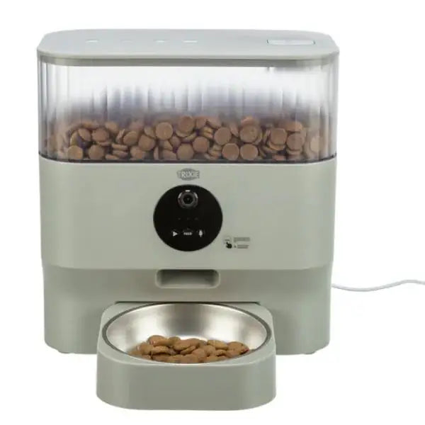 Distributore automatico di cibo TX-C Smart 5.0L con videocamera integrata Trixie   Bauzaar.it