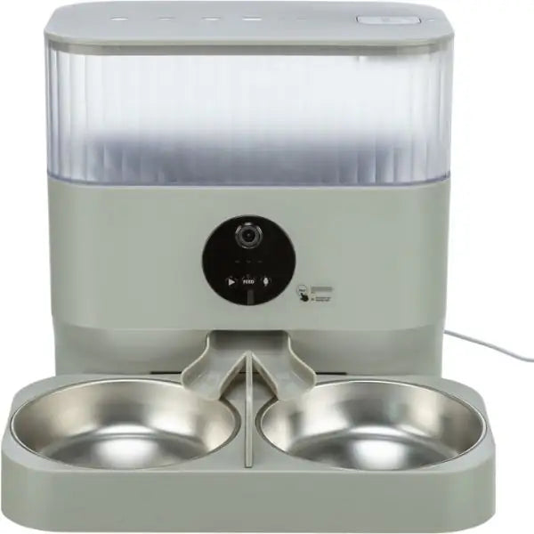 Distributore automatico di cibo TX-C Smart 5.0L con videocamera integrata Trixie   Bauzaar.it