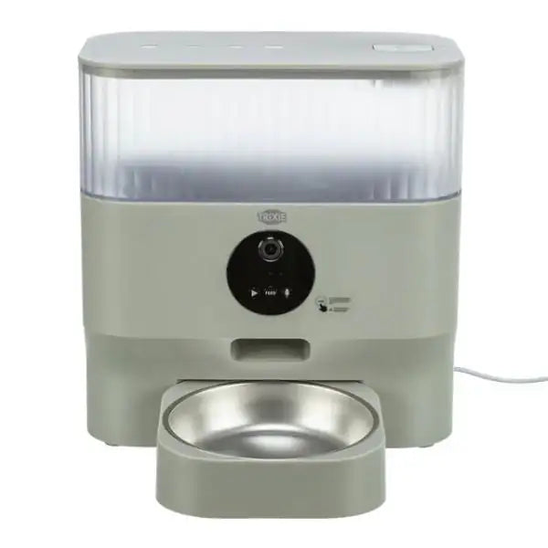 Distributore automatico di cibo TX-C Smart 5.0L con videocamera integrata Trixie   Bauzaar.it