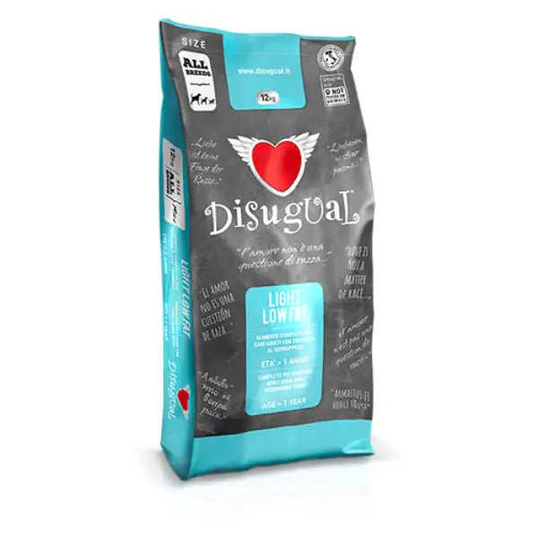 Disugual Adult Light Low Fat All Breeds  12 kg bauzaarit.myshopify.com