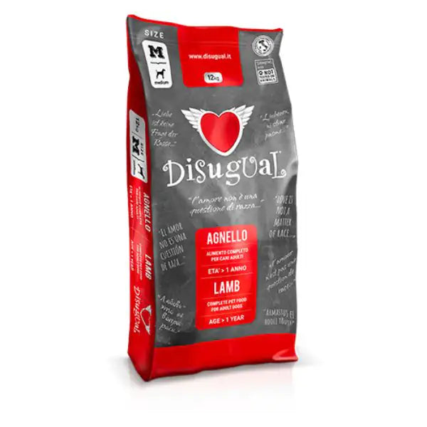 Disugual Adult Medium Agnello  12 kg bauzaarit.myshopify.com