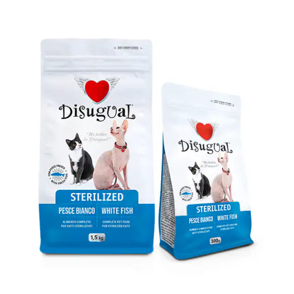 Disugual Cat Sterilised Pesce bianco   bauzaarit.myshopify.com