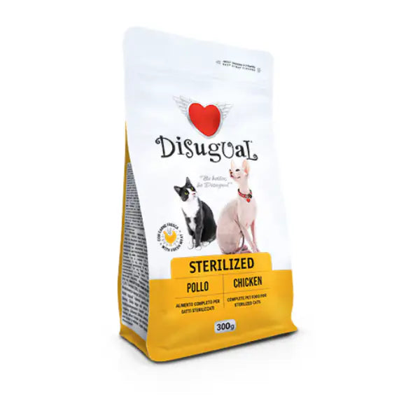 Disugual Cat Sterilised Pollo  300 gr bauzaarit.myshopify.com