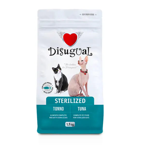 Disugual Cat Sterilised Tonno  1,5 kg bauzaarit.myshopify.com