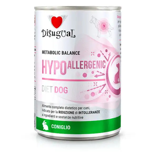Disugual Diet Dog Metabolic Balance Patè Hypoallergenic 400 gr   bauzaarit.myshopify.com