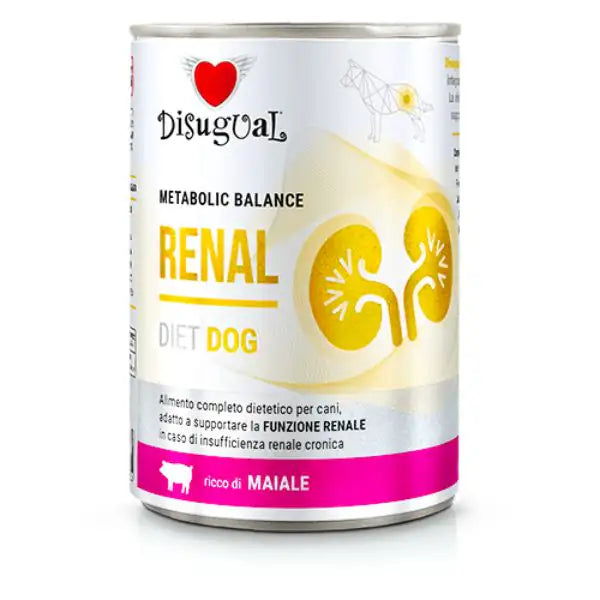 Disugual Diet Dog Metabolic Balance Patè Renal 400 gr   bauzaarit.myshopify.com