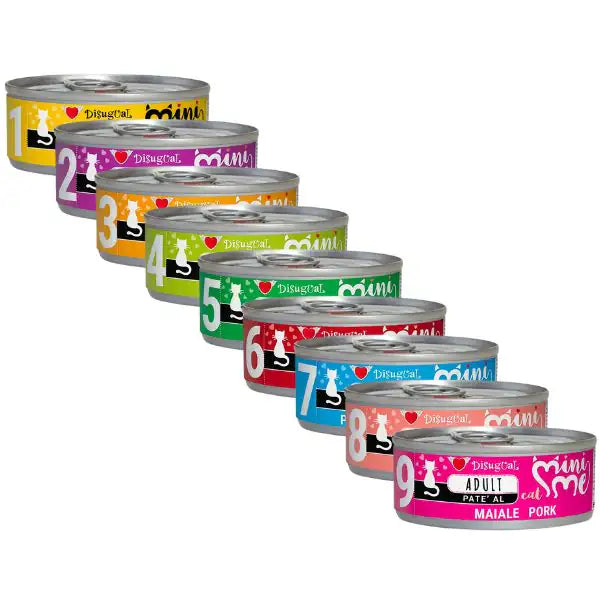 Disugual Mini Me Cat Adult Patè 85 gr   bauzaarit.myshopify.com