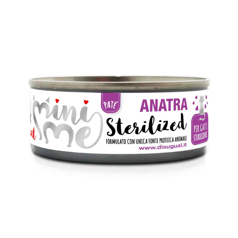 Disugual Mini Me Cat Sterilized Patè 85 gr   bauzaarit.myshopify.com