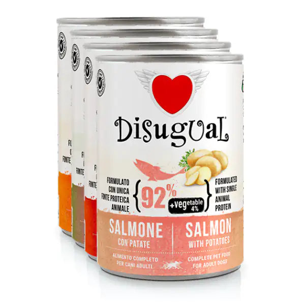 Disugual MonoProtein Adult Vegetable Patè Grain Free 400 gr   bauzaarit.myshopify.com