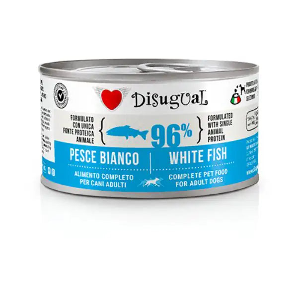 Disugual Monoproteico Grain Free 150 gr  Pesce bianco bauzaarit.myshopify.com