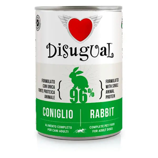 Disugual Monoproteico Grain Free 400 gr  Coniglio bauzaarit.myshopify.com