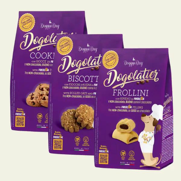 DoggyeBag Dogolatier Biscotti artigianali snack per cani 180 gr   Bauzaar.it