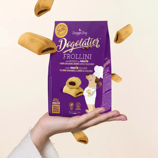 DoggyeBag Dogolatier Biscotti artigianali snack per cani 180 gr  Frollini ripieni Bauzaar.it