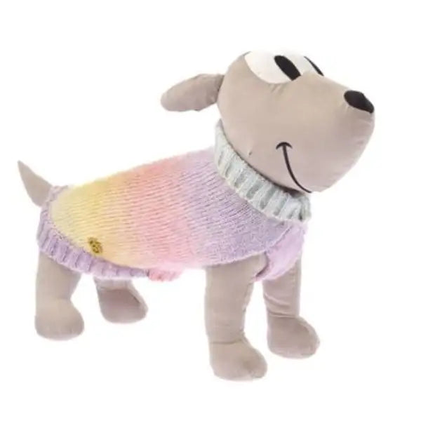 Dolcevita per cani Aurora palette sfumata Ferribiella  Rainbow - 43 cm Bauzaar.it