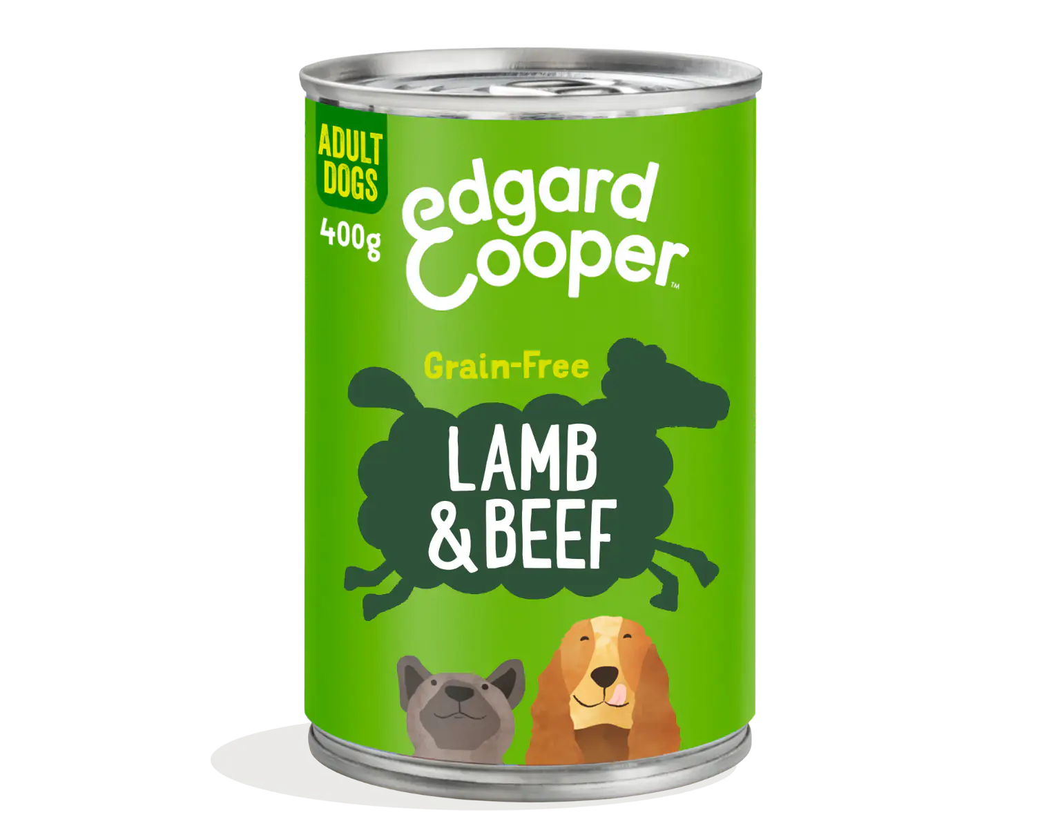 Edgard & Cooper Adult Grain Free 400 gr  Agnello e Manzo bauzaarit.myshopify.com