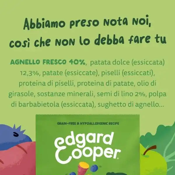 Edgard & Cooper Adult Grain Free Agnello   bauzaarit.myshopify.com