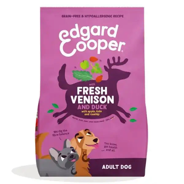 Edgard & Cooper Adult Grain Free Anatra e Cervo  12 kg bauzaarit.myshopify.com
