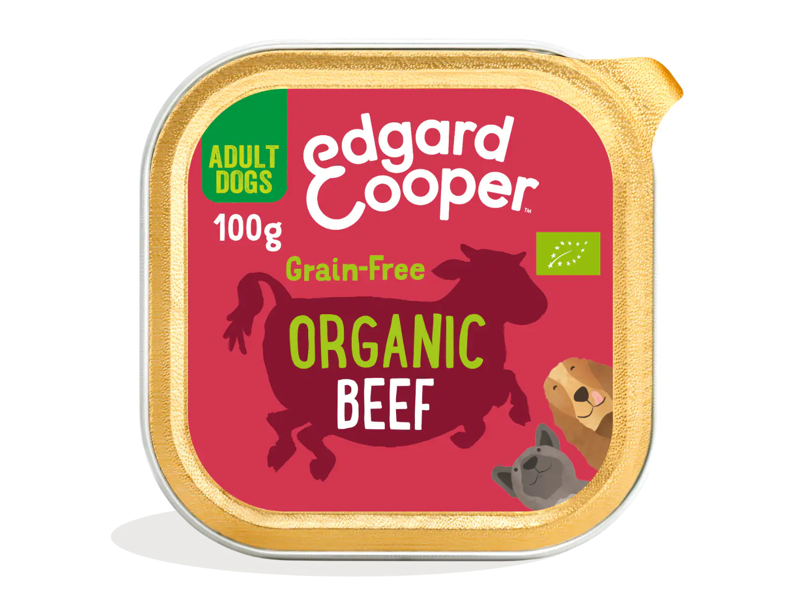 Edgard & Cooper Adult Grain Free Bio 100gr  Bio Manzo bauzaarit.myshopify.com