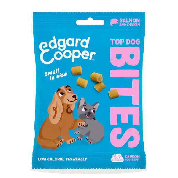 Edgard & Cooper Bites snack per cani Small Breeds Low Fat Grain Free 50 gr   bauzaarit.myshopify.com