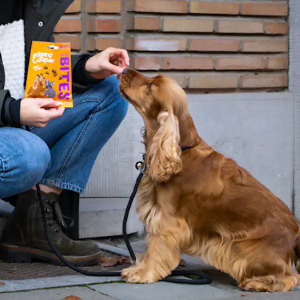 Edgard & Cooper Bites snack per cani Small Breeds Low Fat Grain Free 50 gr   bauzaarit.myshopify.com