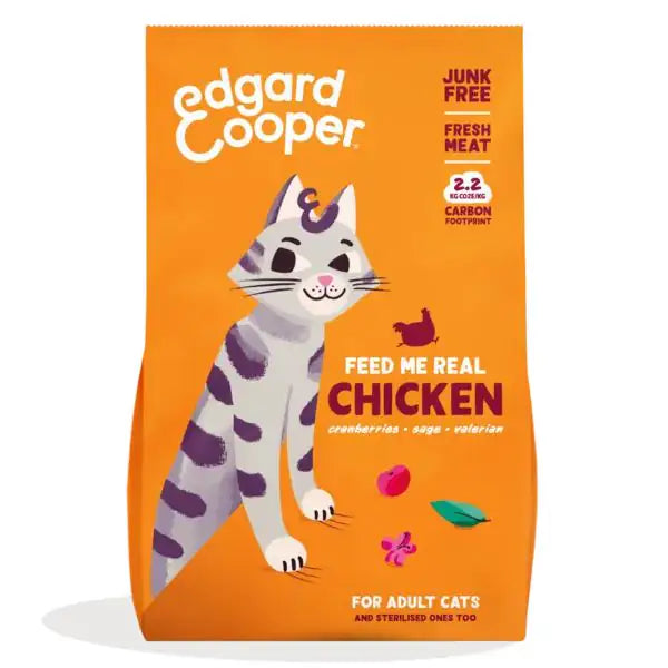Edgard & Cooper Cat Adult Grain Free Pollo  4 kg bauzaarit.myshopify.com