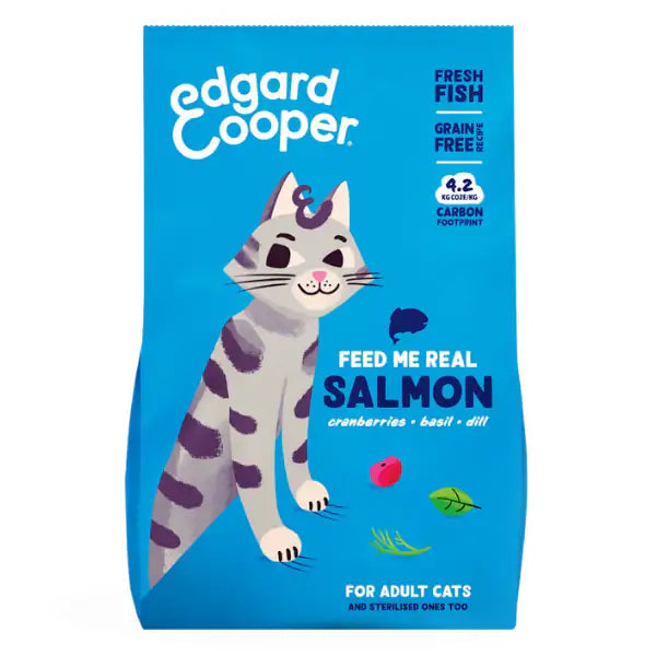 Edgard & Cooper Cat Adult Grain Free Salmone  325 gr bauzaarit.myshopify.com