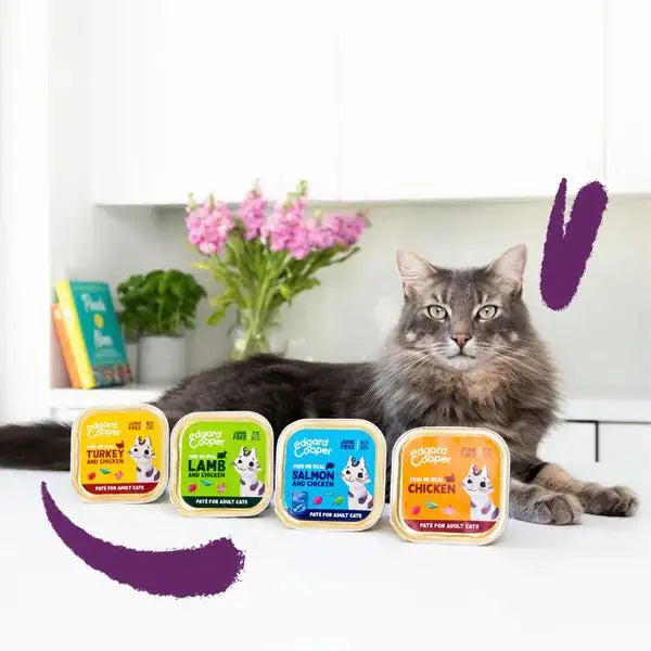 Edgard & Cooper Cat Adult Patè Grain Free 85 gr   bauzaarit.myshopify.com