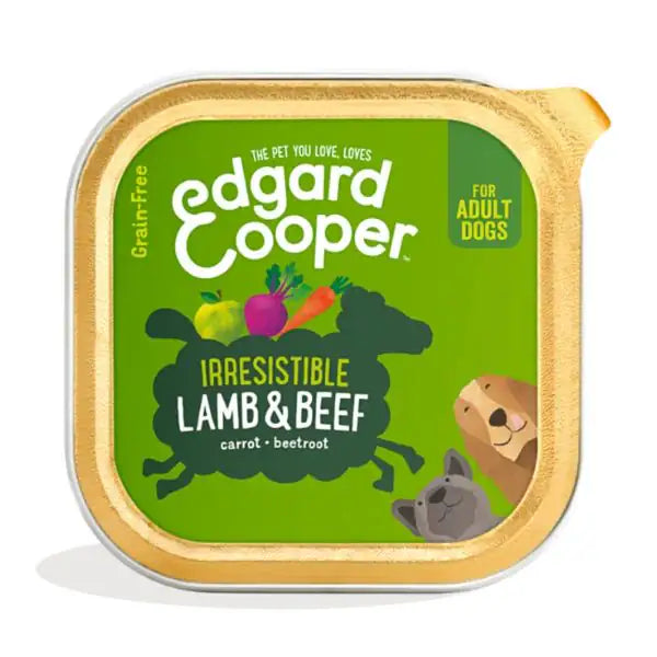 Edgard & Cooper Grain Free 150 gr  Agnello e Manzo bauzaarit.myshopify.com